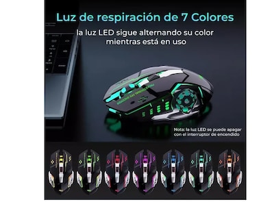 Foto 5 | Mouse Gamer Inalámbrico Xtellar Dual