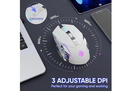 Foto 3 | Mouse Gamer Xtellar Inalámbrico
