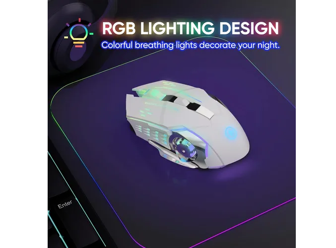 Foto 4 | Mouse Gamer Xtellar Inalámbrico