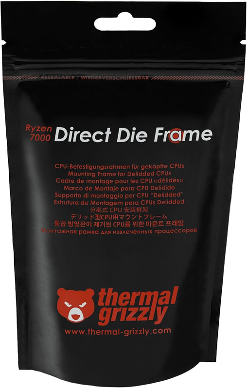 Foto 6 pulgar | Thermal Grizzly Ryzen 7000 Direct Die Frame