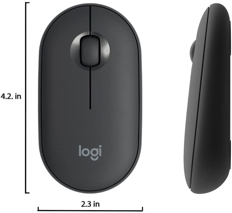 Foto 4 pulgar | Ratón Inalámbrico Logitech Pebble M350 Bluetooth/usb - Silencioso - Venta Internacional.
