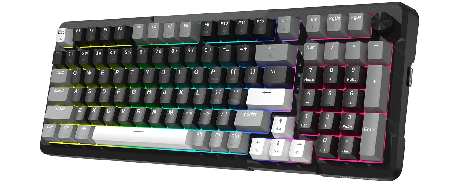 Foto 2 pulgar | Teclado Mecánico Inalámbrico Para Juegos Redragon K742 Black - Venta Internacional.