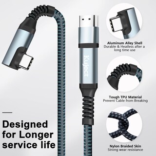 Foto 6 | Cable De Enlace Kuject De 6 M Compatible Con Quest 3/2, Rift S/steam Vr - Venta Internacional.