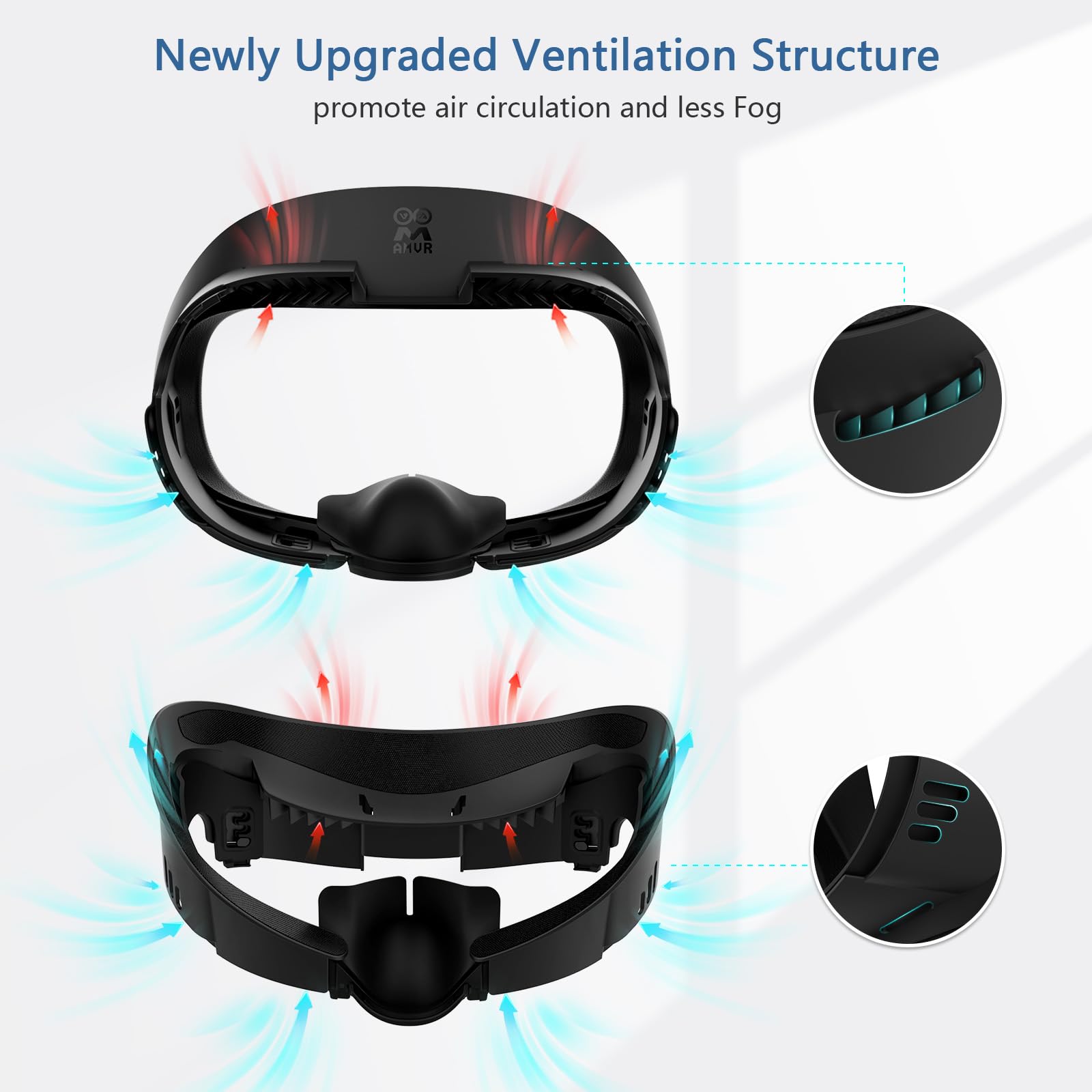 Foto 4 | Interfaz Facial Face Cover Pad Para Meta/oculus Quest 3 - Venta Internacional.