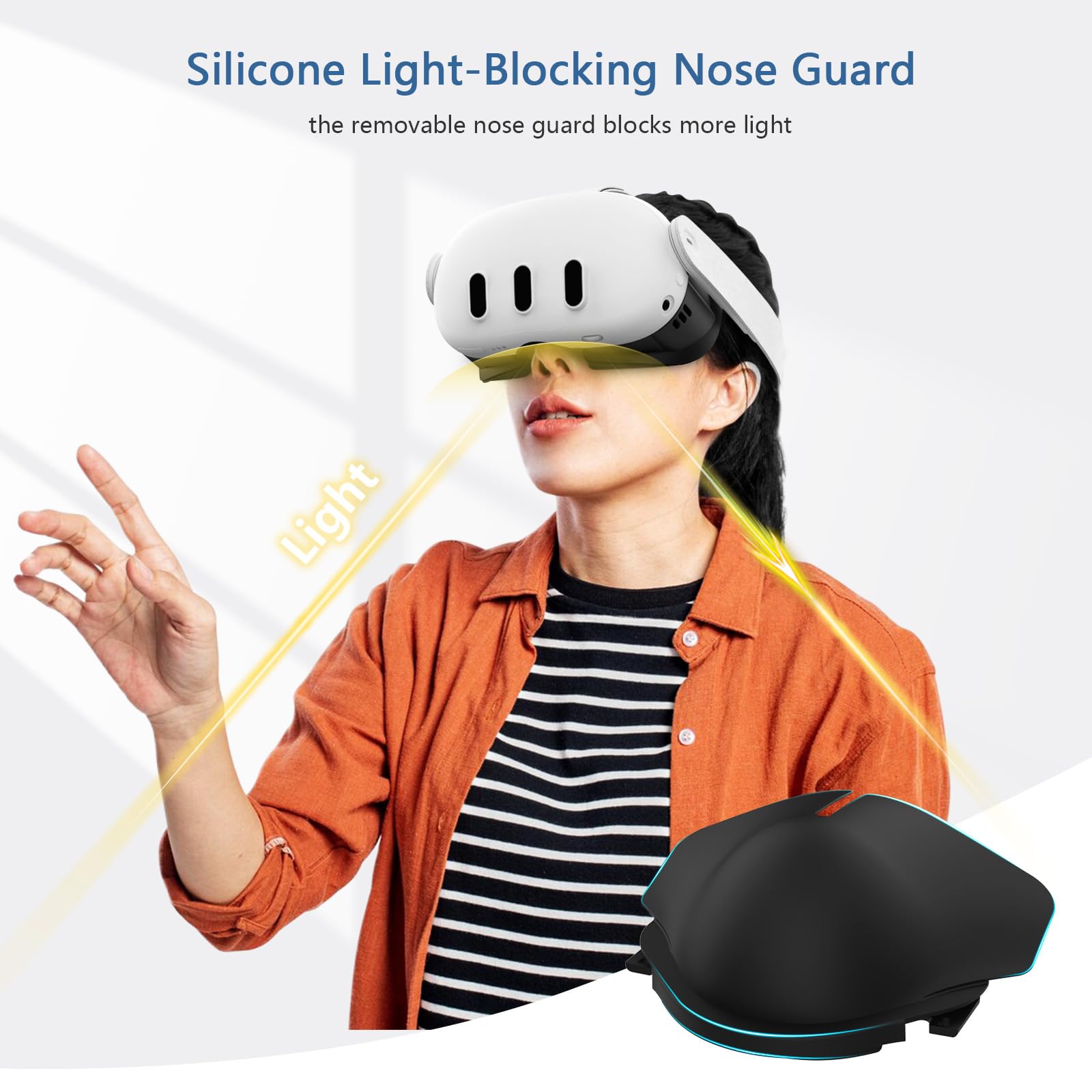 Foto 8 pulgar | Interfaz Facial Face Cover Pad Para Meta/oculus Quest 3 - Venta Internacional.