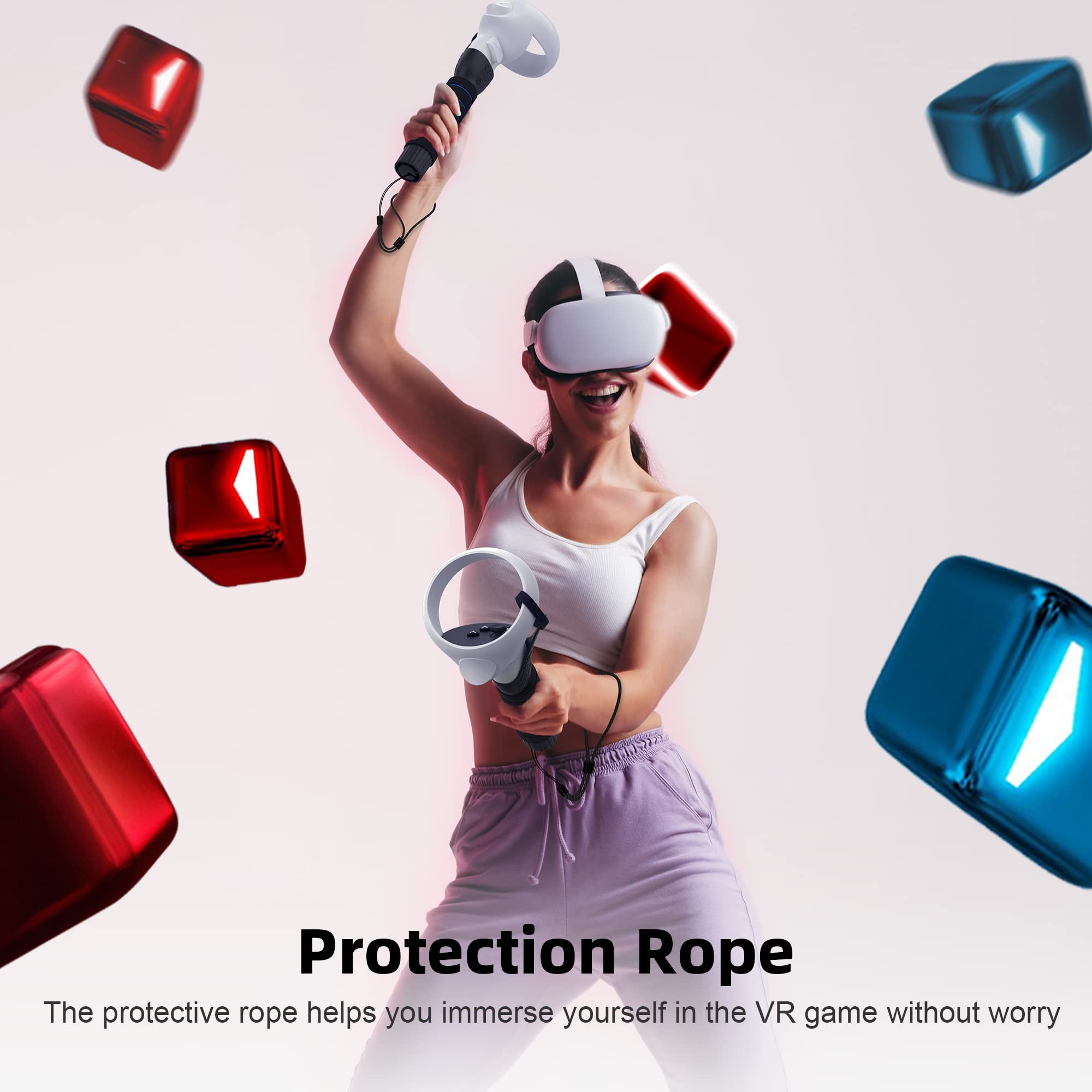 Foto 7 pulgar | Accesorios De Manija De Mando Amvr Para Oculus Quest 2/quest/rift S - Venta Internacional.
