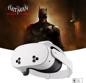 Foto 2 | Kit Oculus Quest 3s 256gb / Batman Arkham Shadow 1832 X 1920 Blanco Touch Plus Controles Inc/funda Case 1000209-01-bdl
