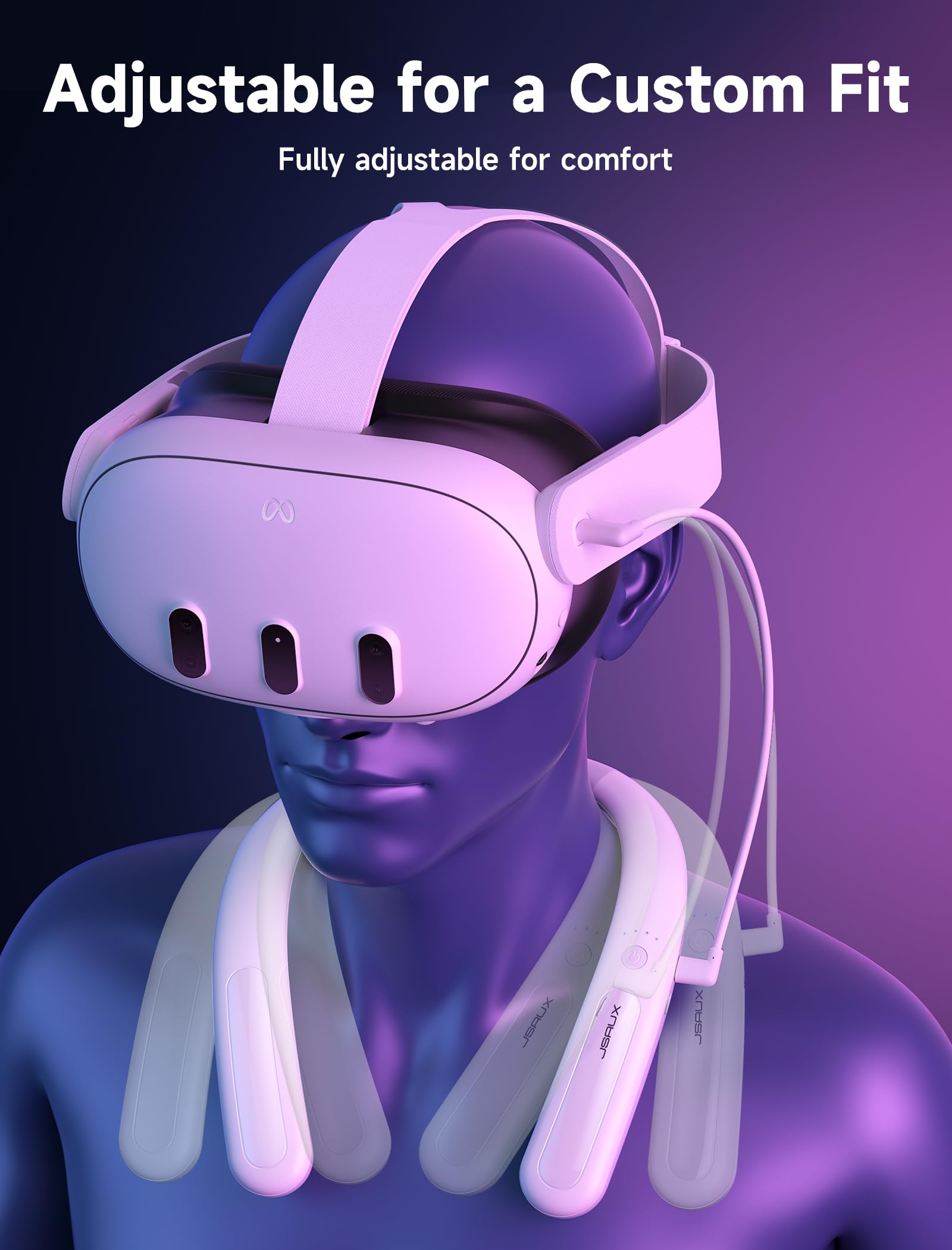 Foto 5 pulgar | Paquete De Baterías Jsaux, Cargador Rápido Pd De 10000 Mah Para Oculus Quest - Venta Internacional.