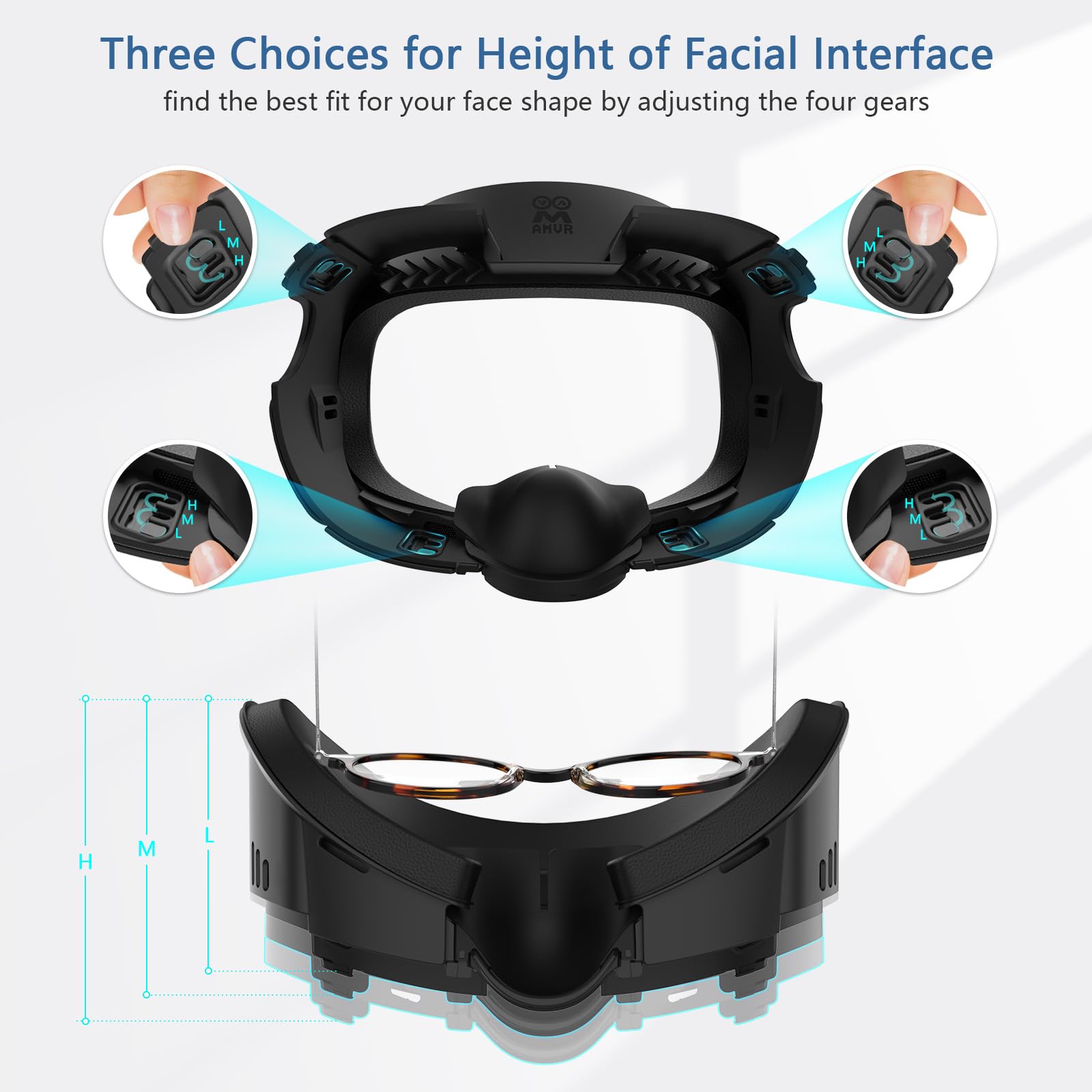 Foto 4 pulgar | Interfaz Facial Face Cover Pad Para Meta/oculus Quest 3 - Venta Internacional.