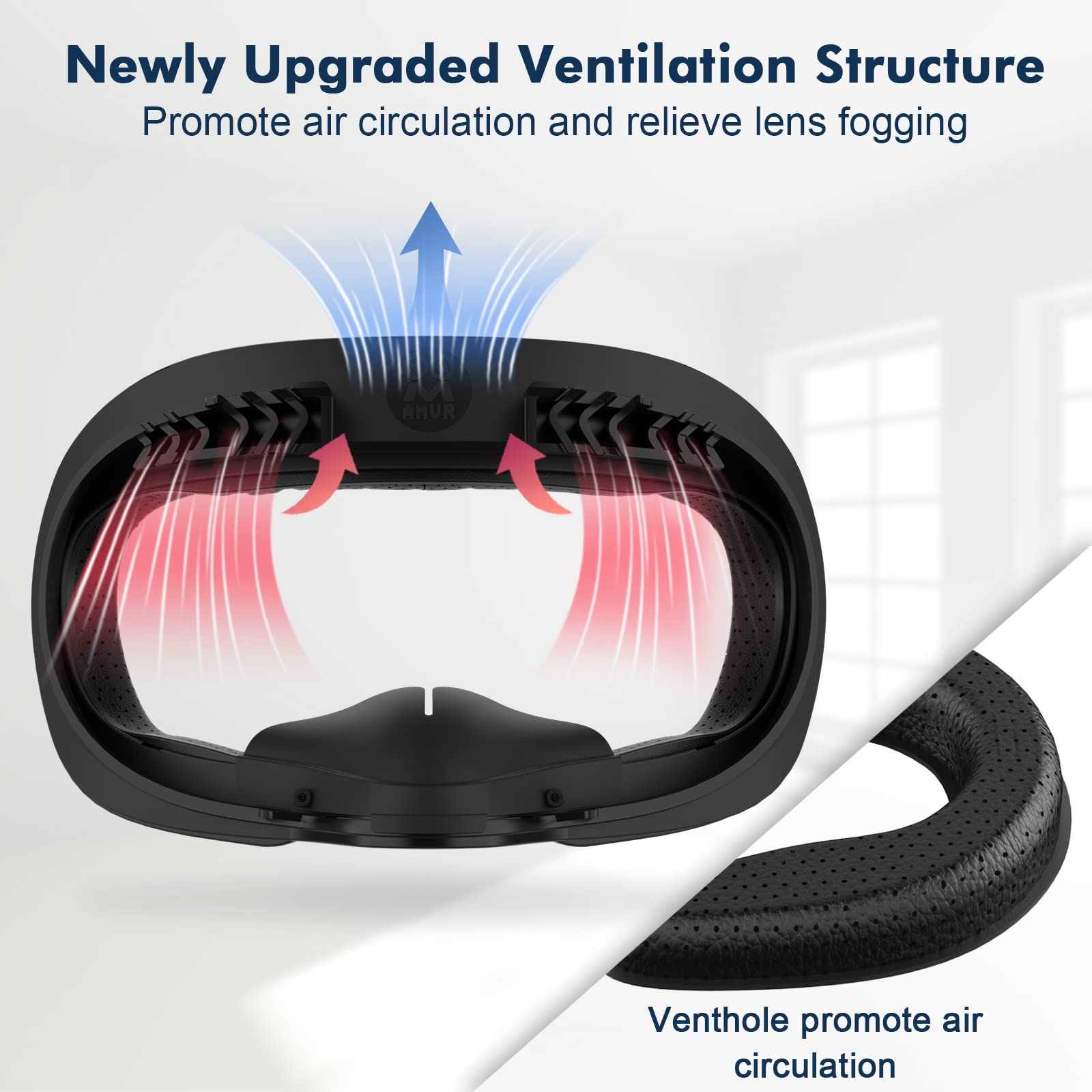 Foto 4 pulgar | Almohadilla Facial De Repuesto M Amvr Compatible Con Quest 2 - Venta Internacional.