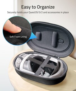 Foto 4 | Funda De Transporte Syntech Compatible Con Meta Quest 3s/quest 3/quest 2 - Venta Internacional.