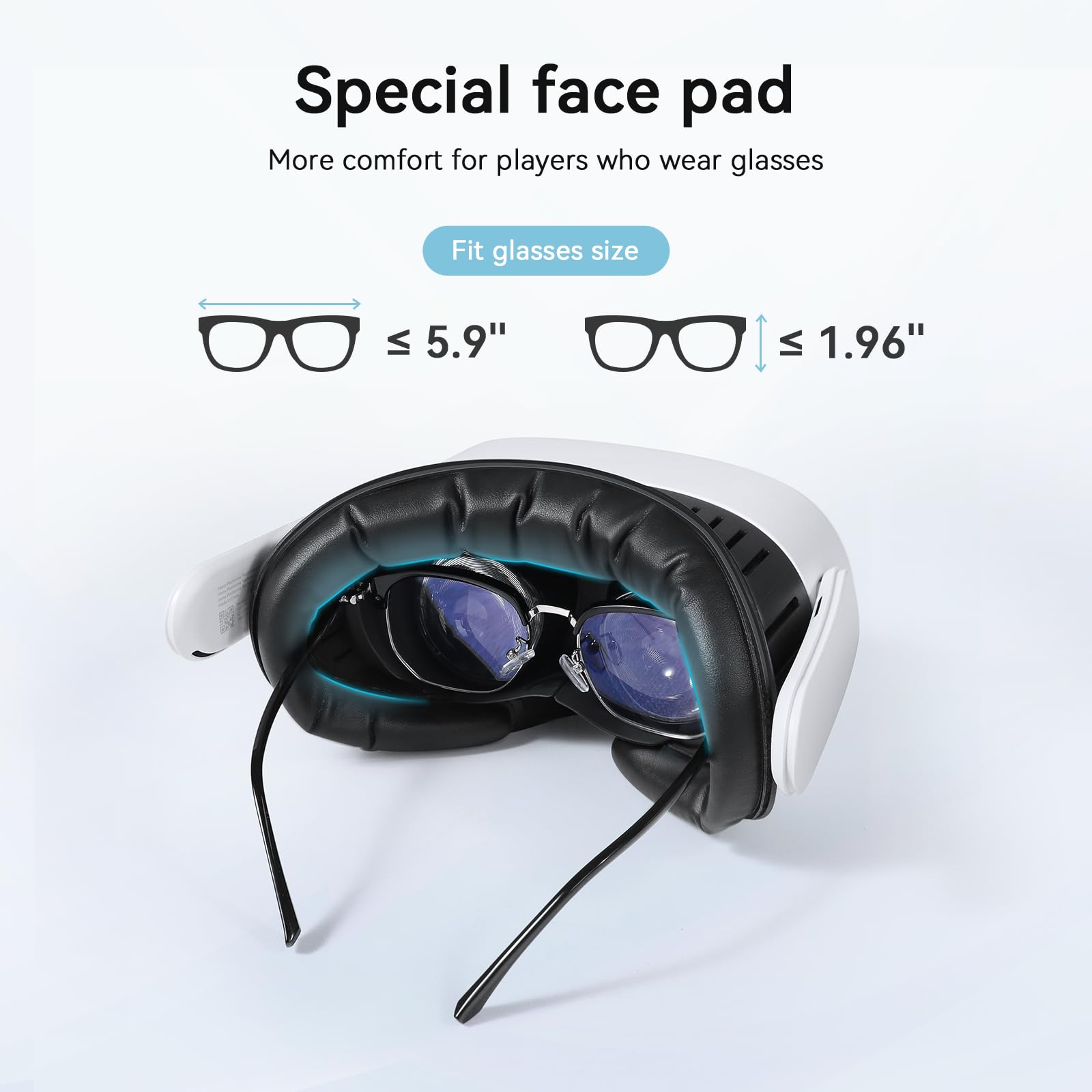 Foto 6 pulgar | Funda De Interfaz Facial Face Pad Para Meta/oculus Quest 3s - Venta Internacional.
