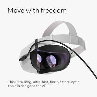 Foto 3 | Cable De Auriculares De Realidad Virtual Meta Quest Link De 5 M Para Pc Vr - Venta Internacional.