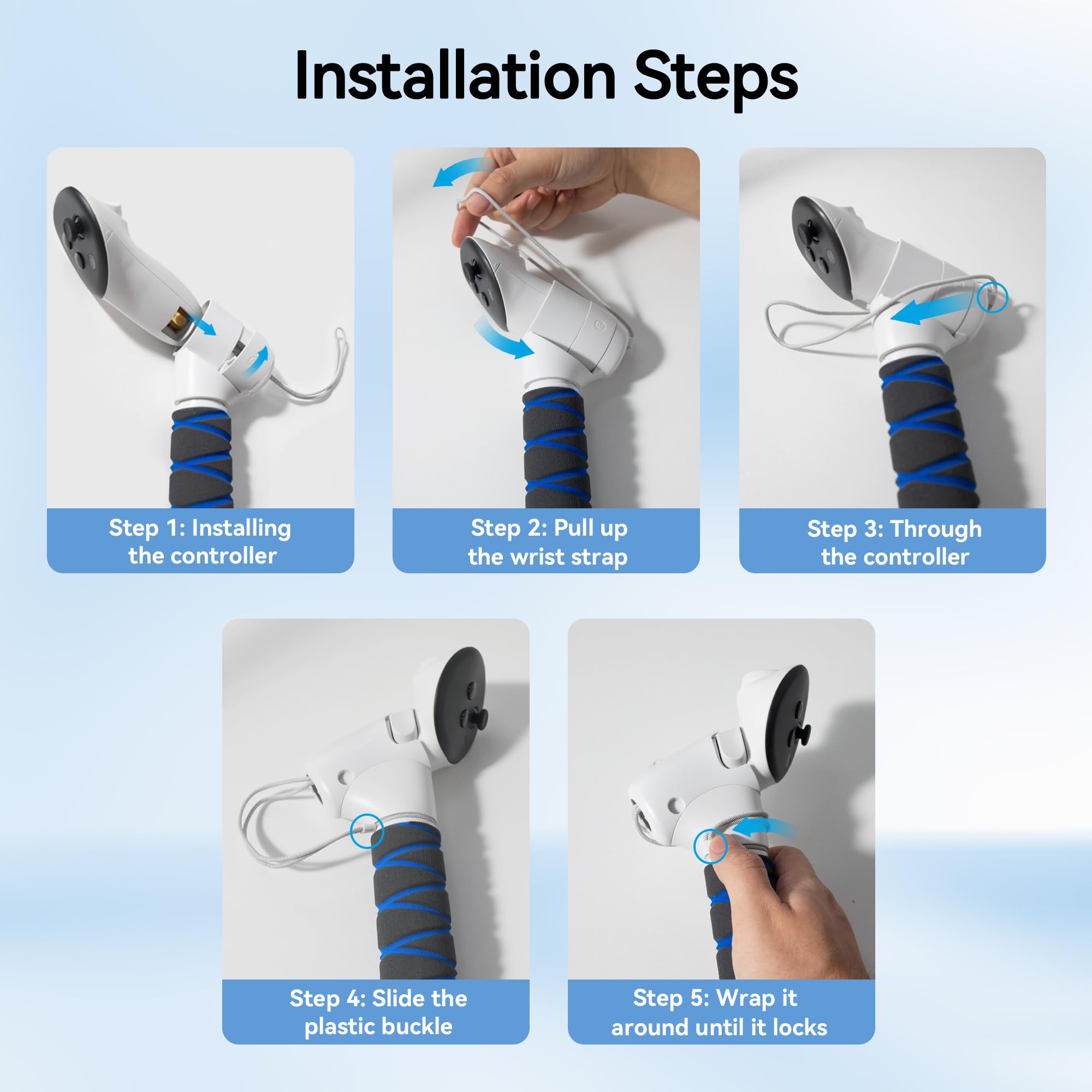 Foto 8 pulgar | Accesorio De Mango Vr Amvr Actualizado Para Meta/oculus Quest 3 - Venta Internacional.