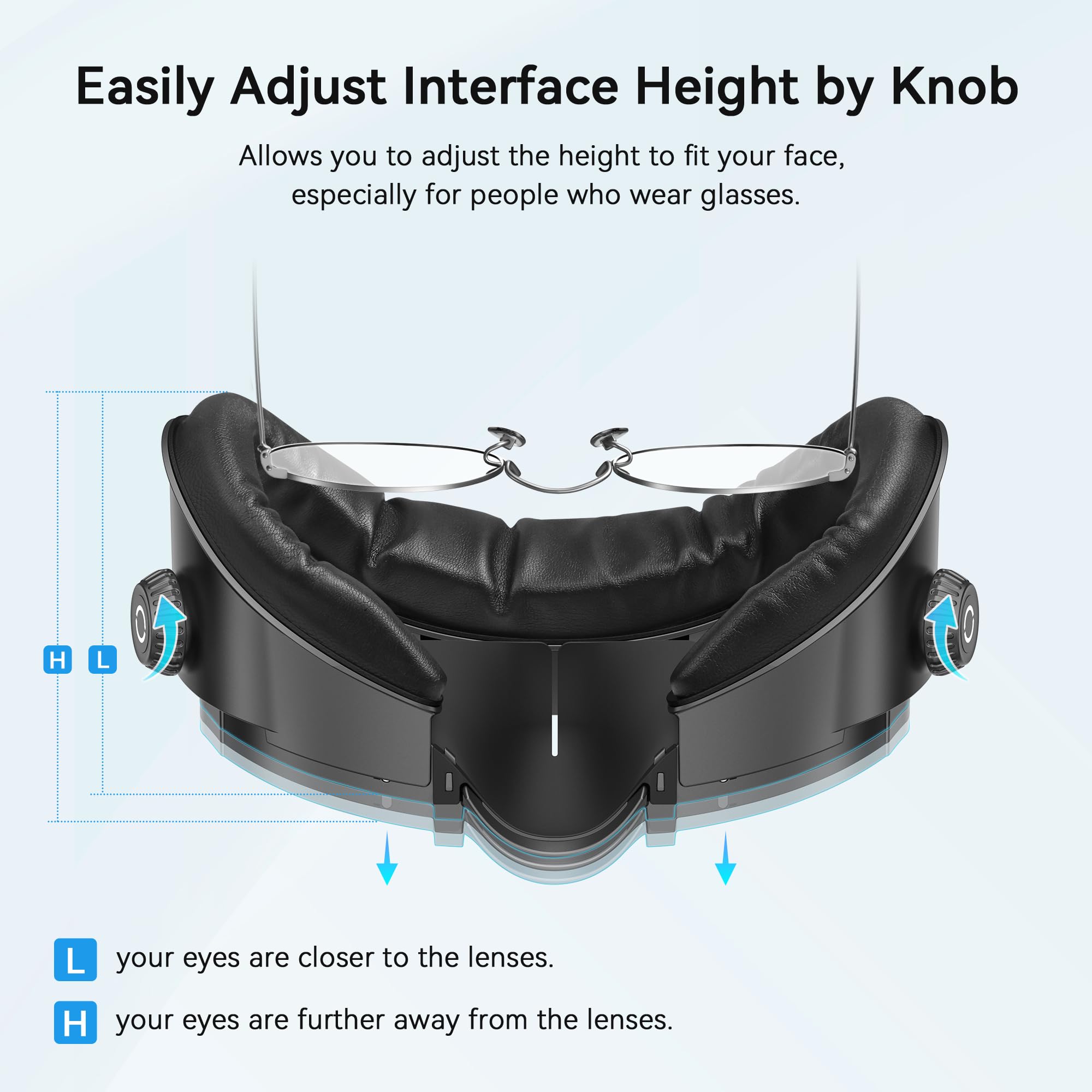 Foto 3 | Cómoda Almohadilla Facial Con Interfaz Facial Para Meta/oculus Quest 3 Amvr - Venta Internacional.