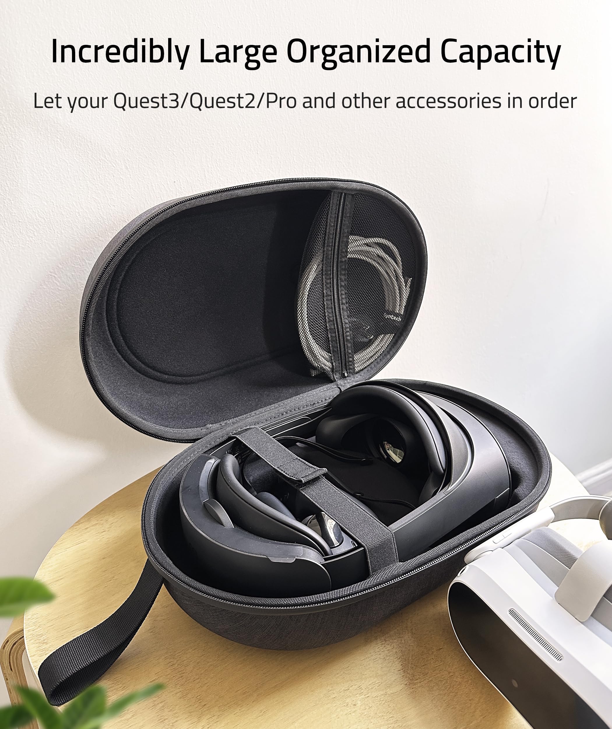 Foto 5 pulgar | Funda De Transporte Syntech Large Hard Para Meta Quest 3s/oculus Quest 3/2/pro/pico4 - Venta Internacional.