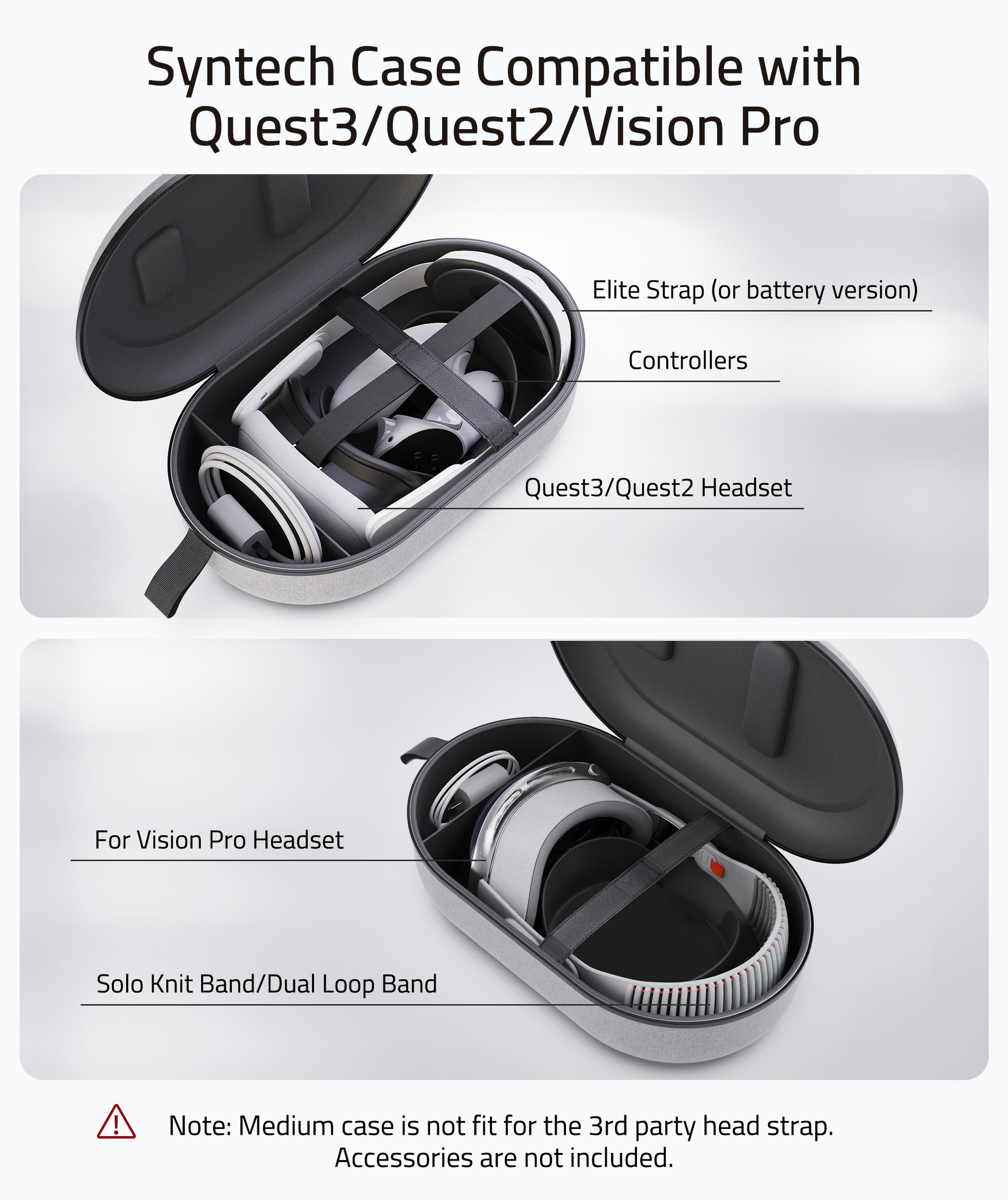 Foto 3 pulgar | Funda De Transporte Syntech Compatible Con Oculus/meta Quest - Venta Internacional.