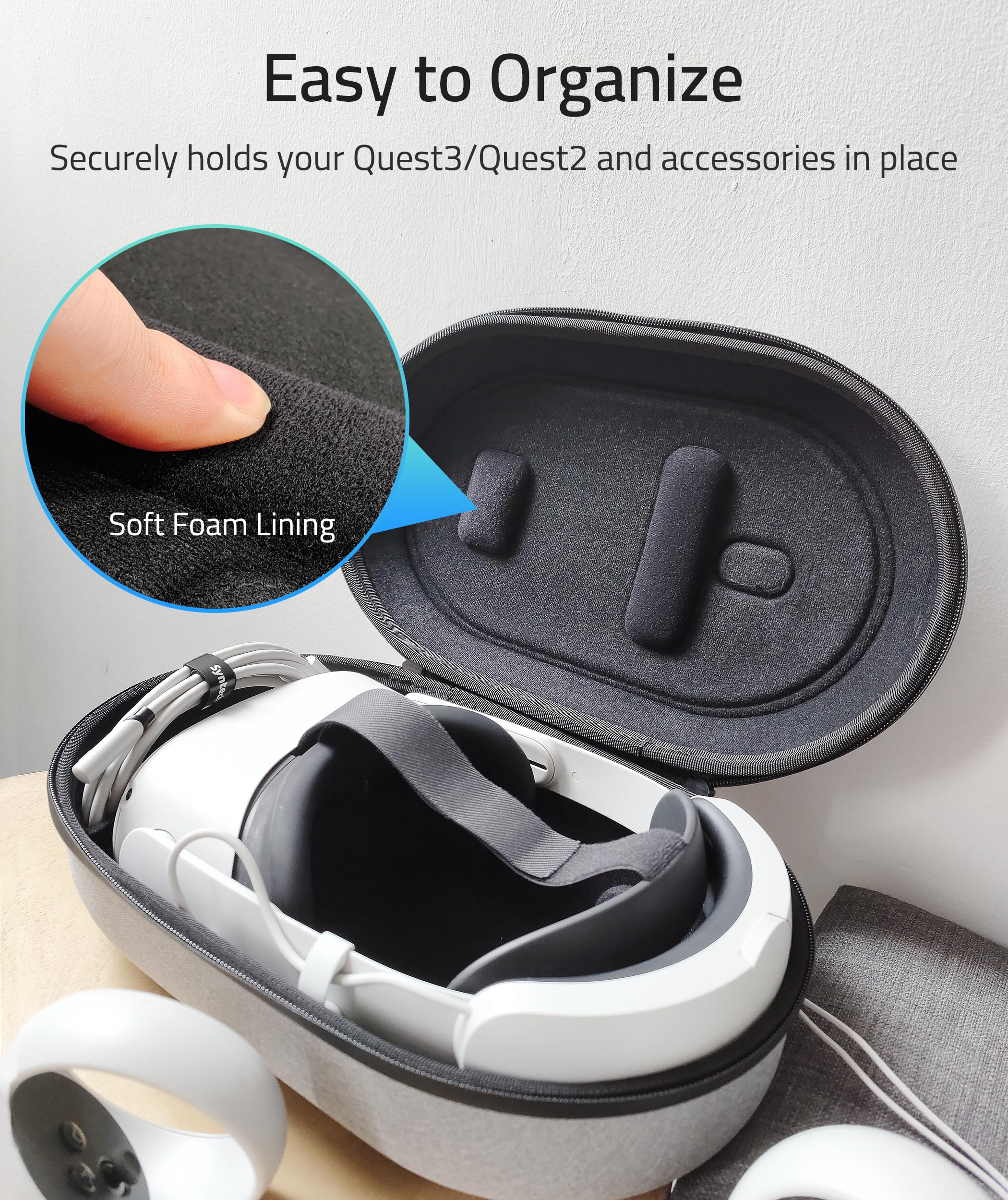 Foto 5 pulgar | Funda De Transporte Syntech Compatible Con Oculus/meta Quest - Venta Internacional.
