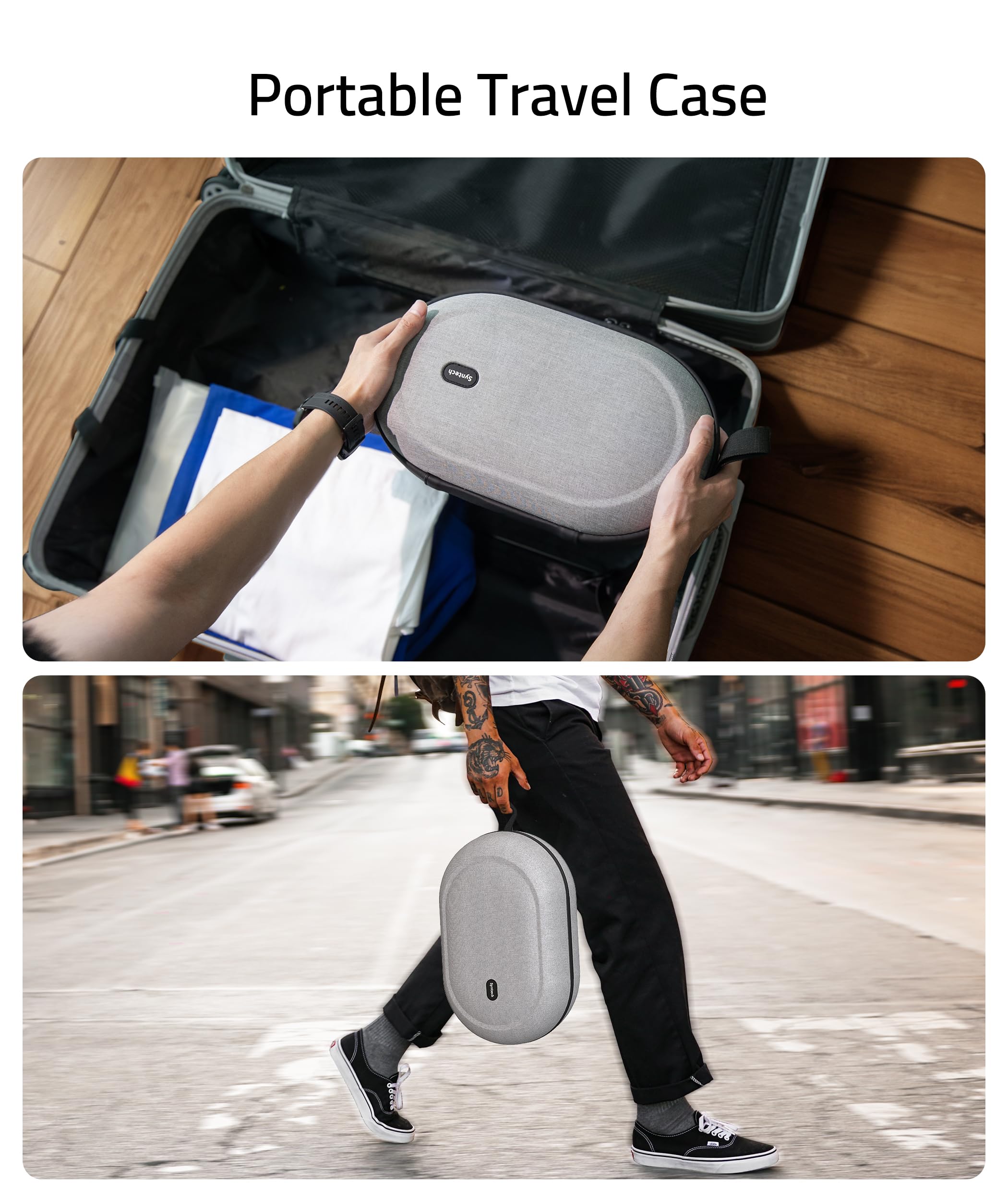 Foto 5 pulgar | Funda De Transporte Syntech Large Hard Para Meta Quest 3s/oculus Quest 3/2/pro/pico4 Vr - Venta Internacional.