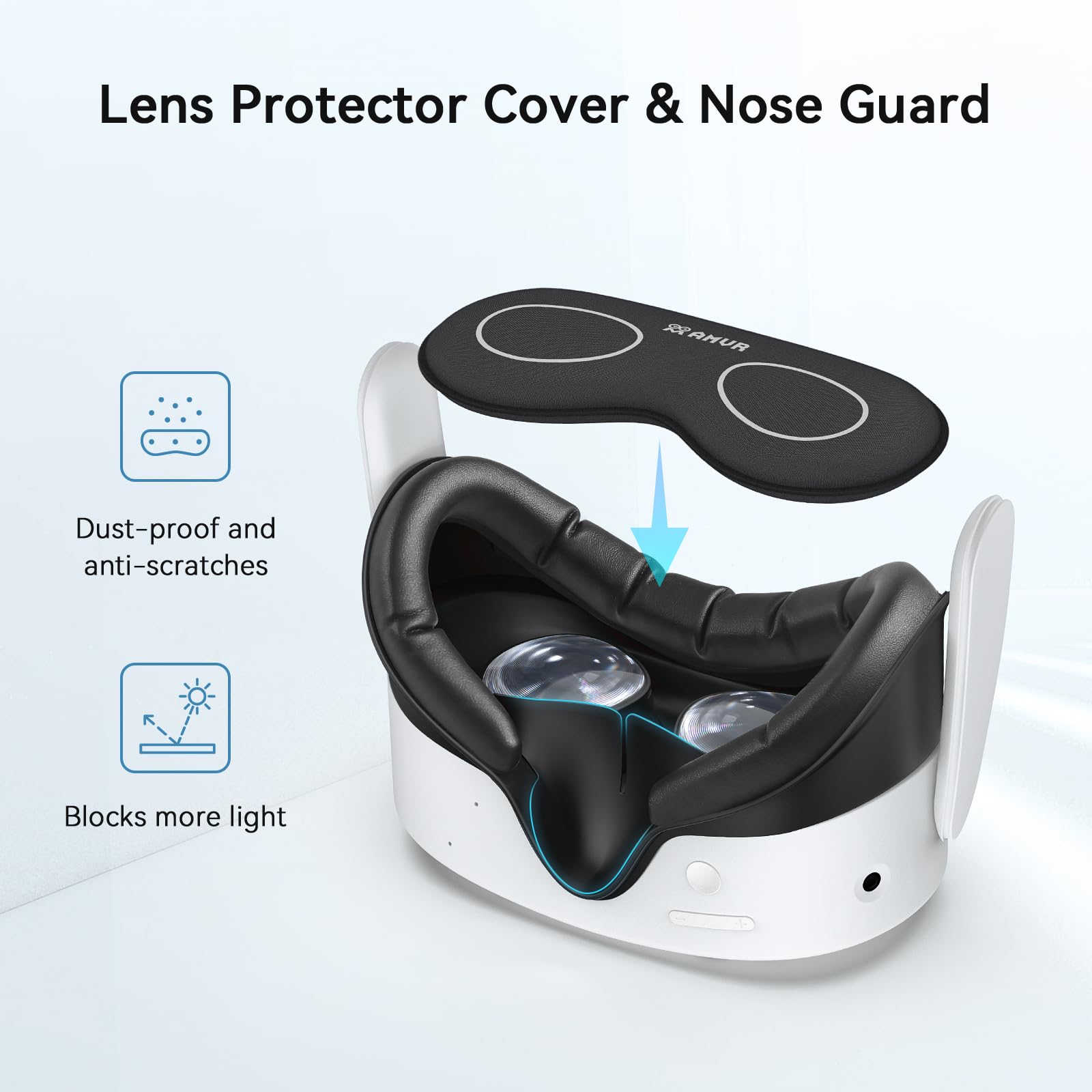 Foto 6 pulgar | Funda De Almohadilla Facial Con Interfaz Facial Para Meta/oculus Quest 3s - Venta Internacional.