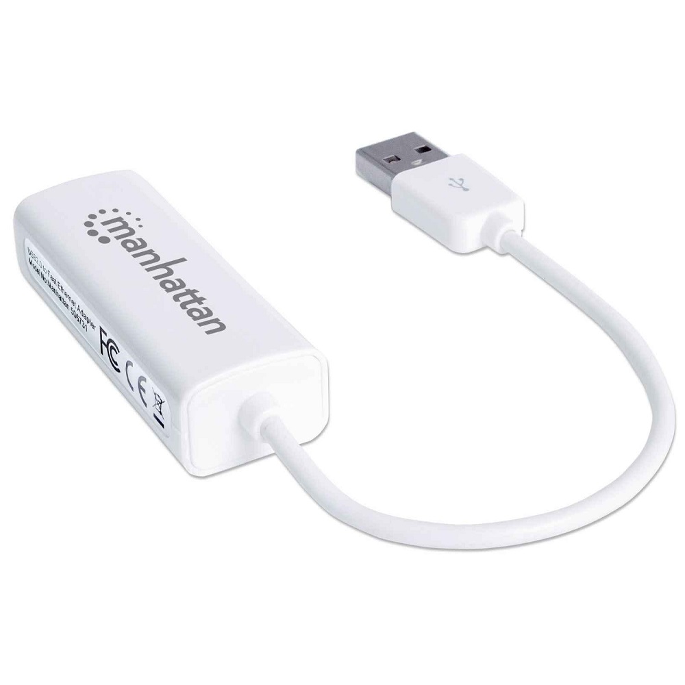 Foto 4 pulgar | Tarjeta de Red USB Manhattan Ethernet USB 2.0  506731