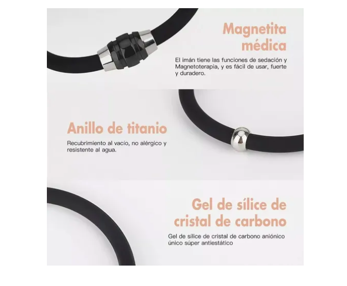 Foto 3 pulgar | Pulsera Antiestática Xtellar  Eliminadora De Estática Gris