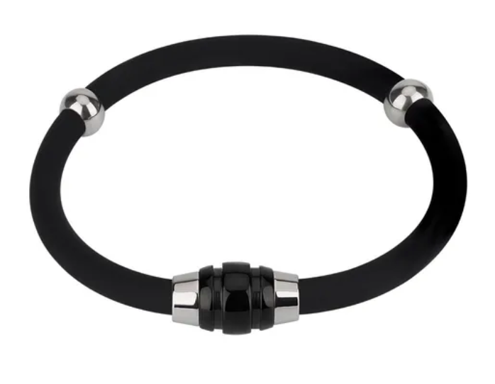 Pulsera Antiestática Xtellar Eliminación Estática Hombre Mujer Negro