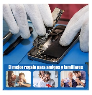 Foto 4 | Tapete Antiestatico Silicon Área de Trabajo + Kit de Herramientas Gris
