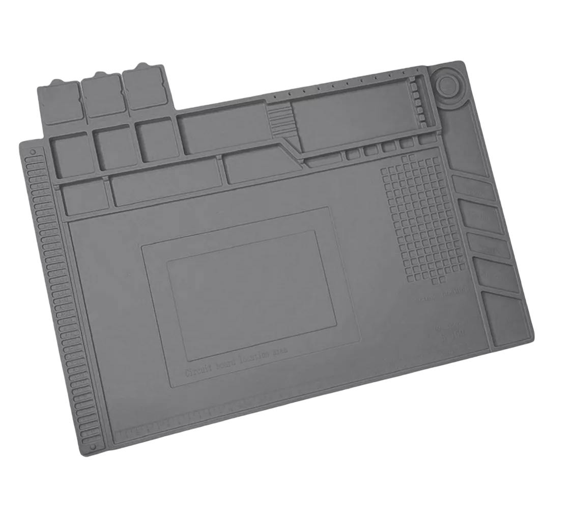 Foto 1 | Tapete Antiestático de Silicón + Kit de Herramientas Gris