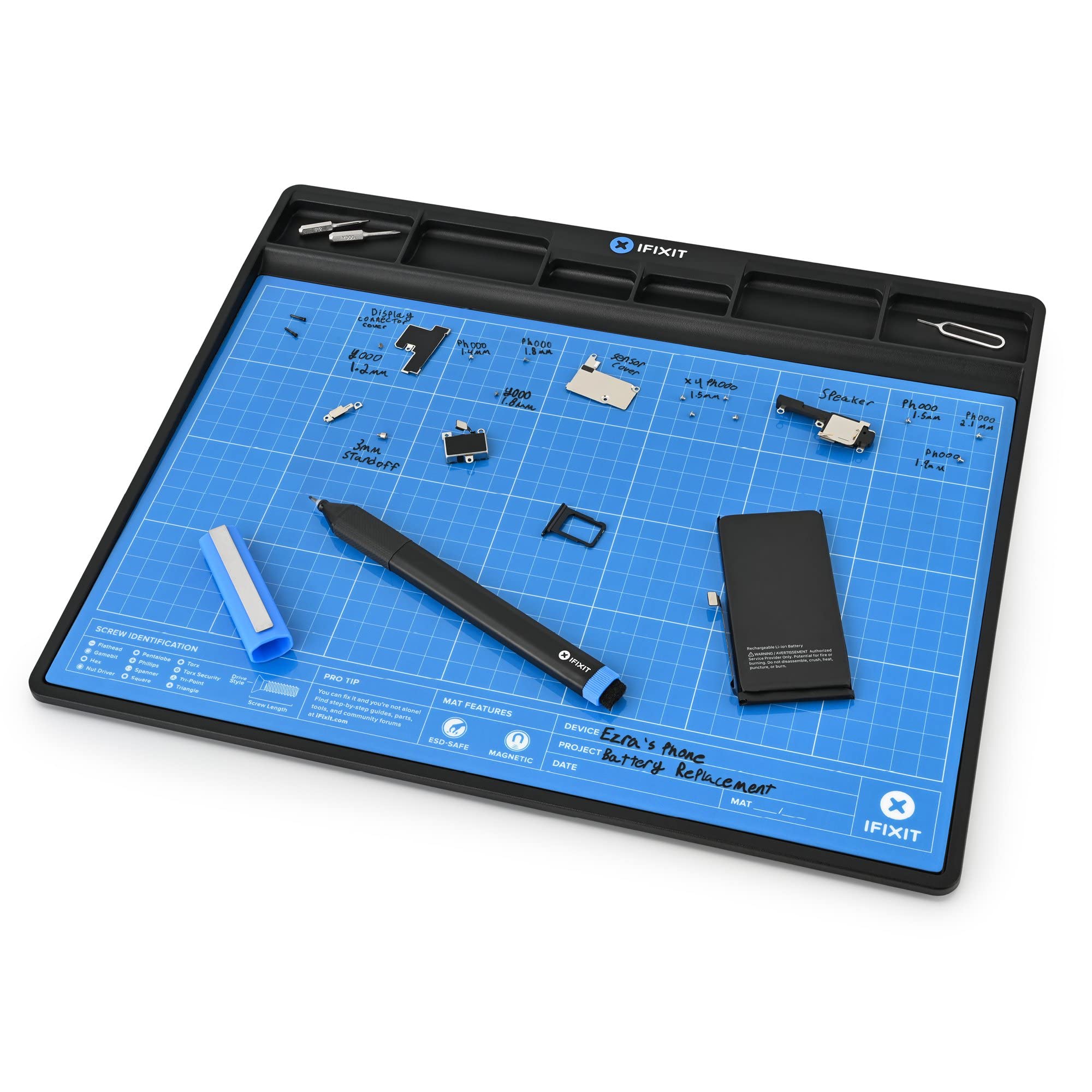 Foto 2 | Organizador Ifixit Fixmat Magnético Para Reparación Electrónica Con Garantía De Por Vida - Venta Internacional.