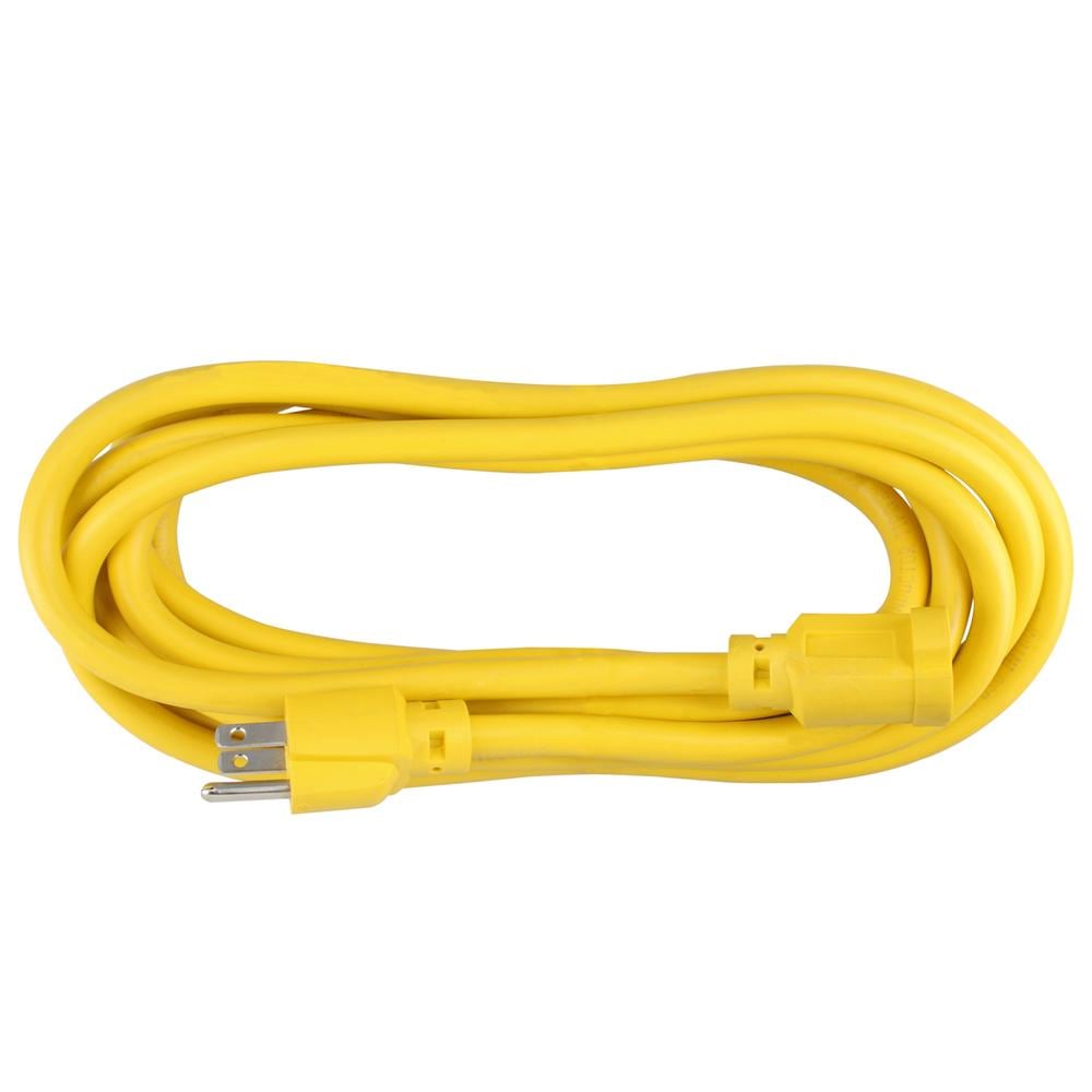 Extension Uso Extra Rudo Aterrizada Color Amarillo 4m Surtek $173