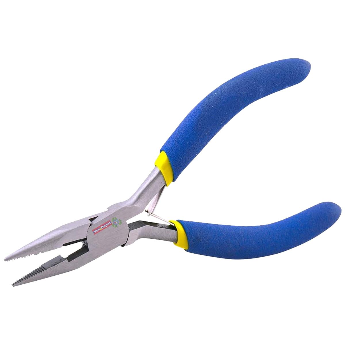Mini Pinza Punta Y Corte Ventdepot Mxcum-001 1 Pieza Azul