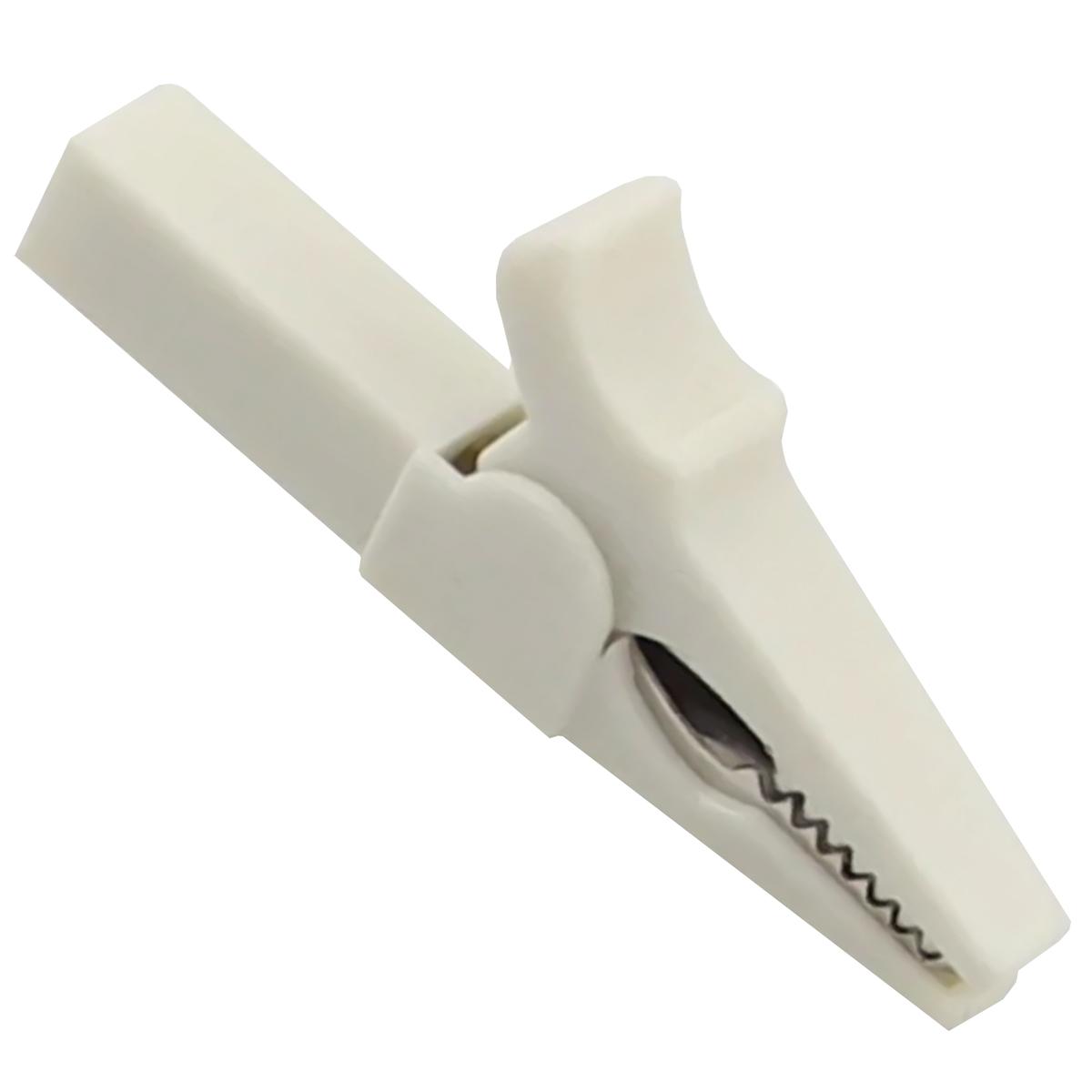 Pinzas De Cocodrilo Blancas Mxjek-001 Ventdepot 1 Pieza Blanco