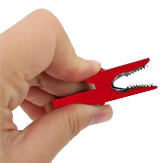 Foto 3 | Pinzas Cocodrilo 55 Mm Mxjen-002 Ventdepot 2 Piezas Rojo