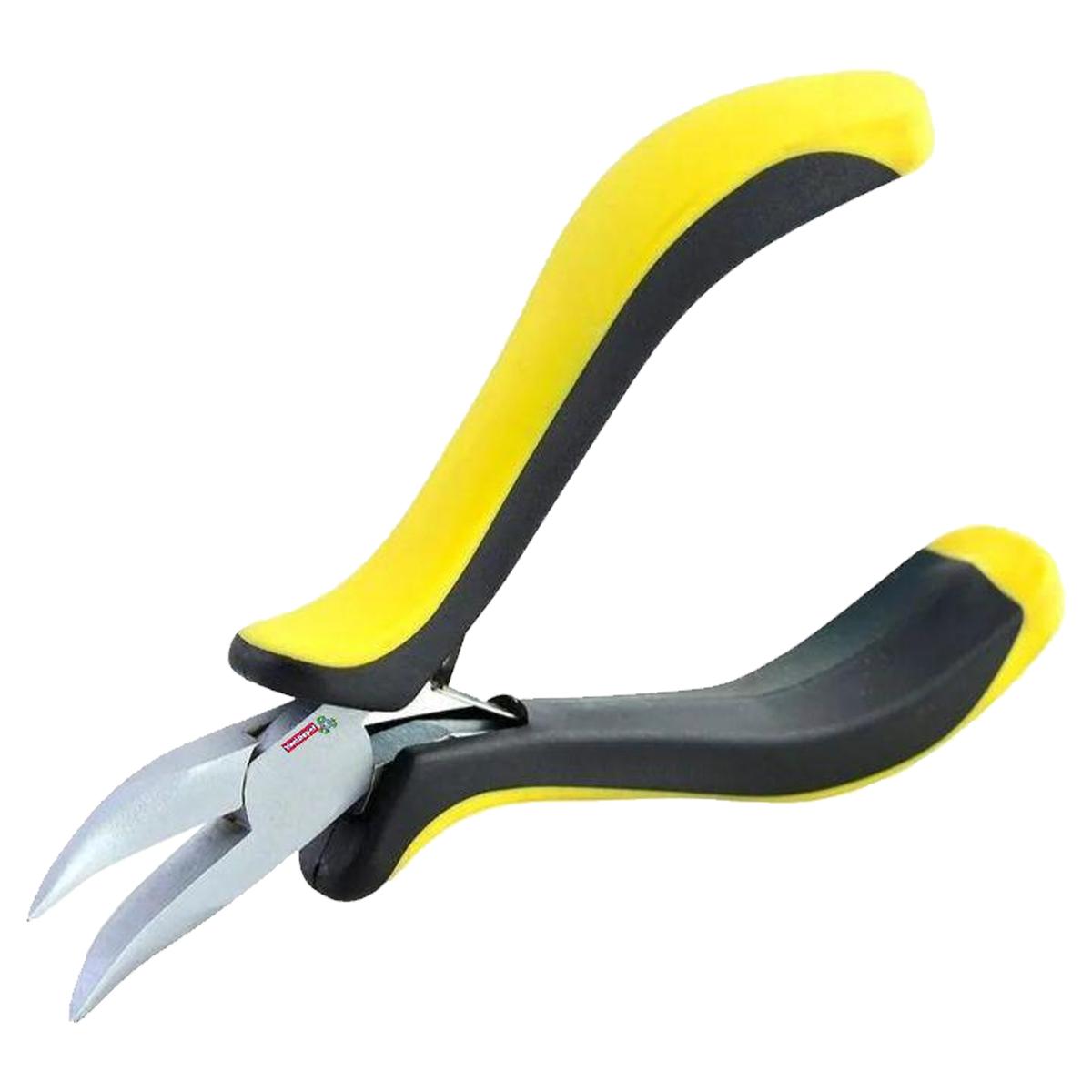 Foto 1 | Mini Pinza Punta Curva Ventdepot Mxmii-001 1 Pieza Amarillo