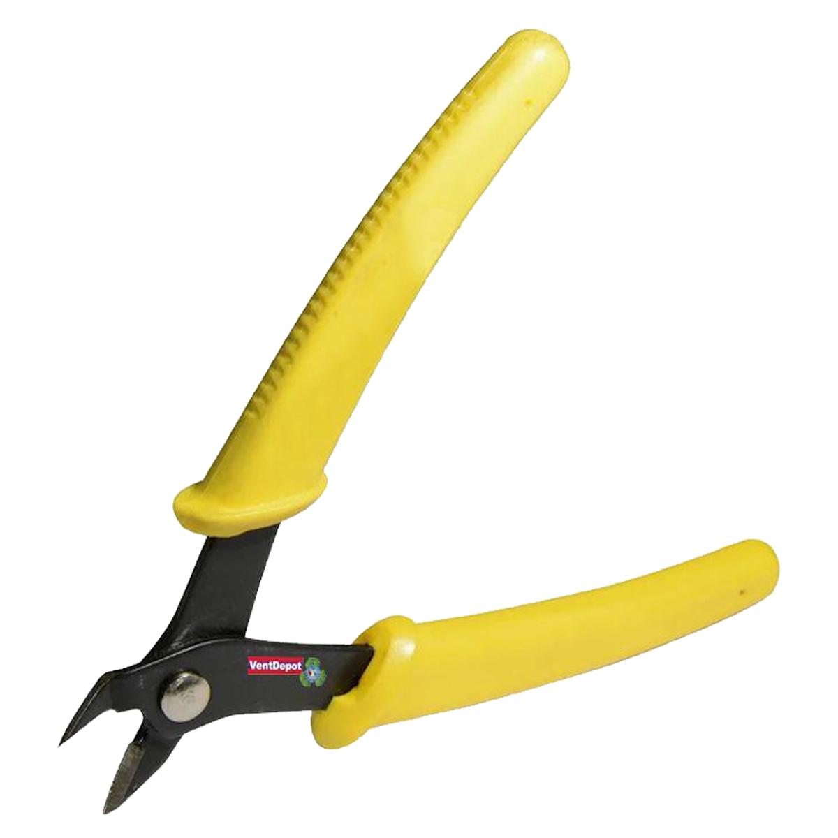 Foto 2 pulgar | Mini Pinza Para Electrónica Ventdepot Mxfoe-001 1 Pieza Amarillo