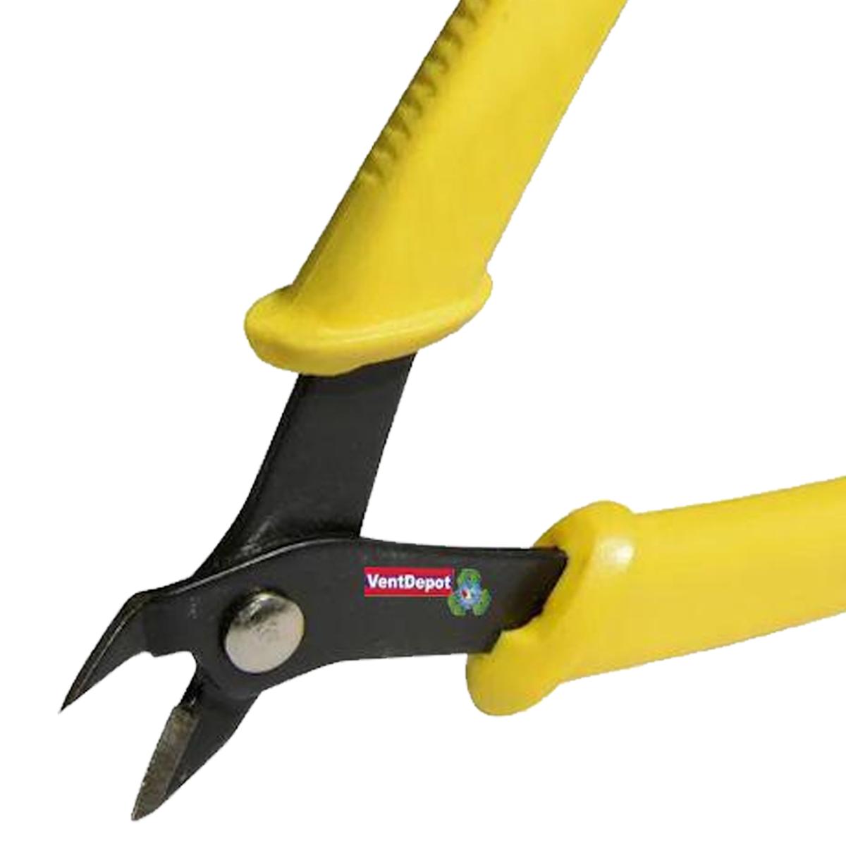 Foto 4 pulgar | Mini Pinza Para Electrónica Ventdepot Mxfoe-001 1 Pieza Amarillo