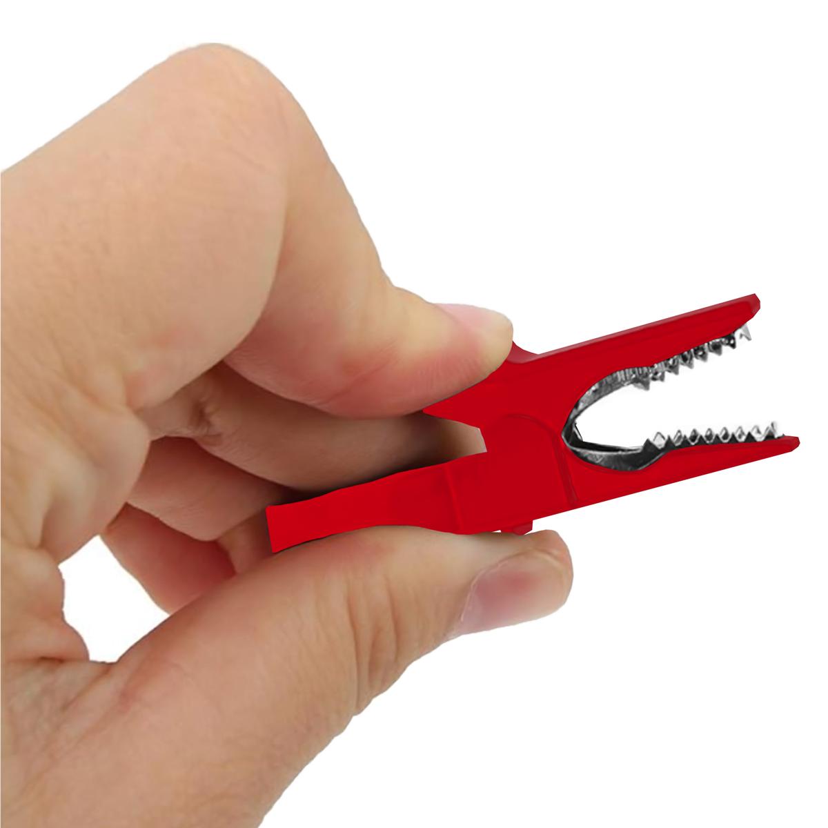 Foto 4 pulgar | Conector Tipo Cocodrilo Rojo Mxjen-003 Ventdepot 3 Piezas Rojo