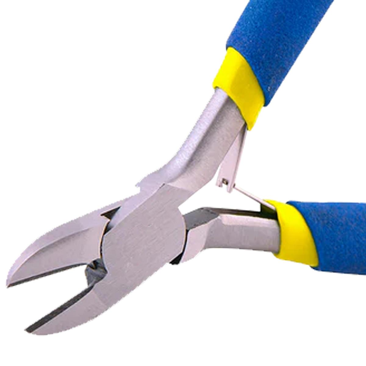 Foto 4 pulgar | Mini Pinza Corte Diagonal Ventdepot Mxdmi-001 1 Pieza Azul