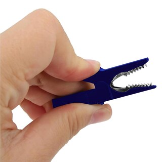 Foto 3 | Pinza De Cocodrilo Mxjeb-001 Ventdepot 1 Pieza Azul