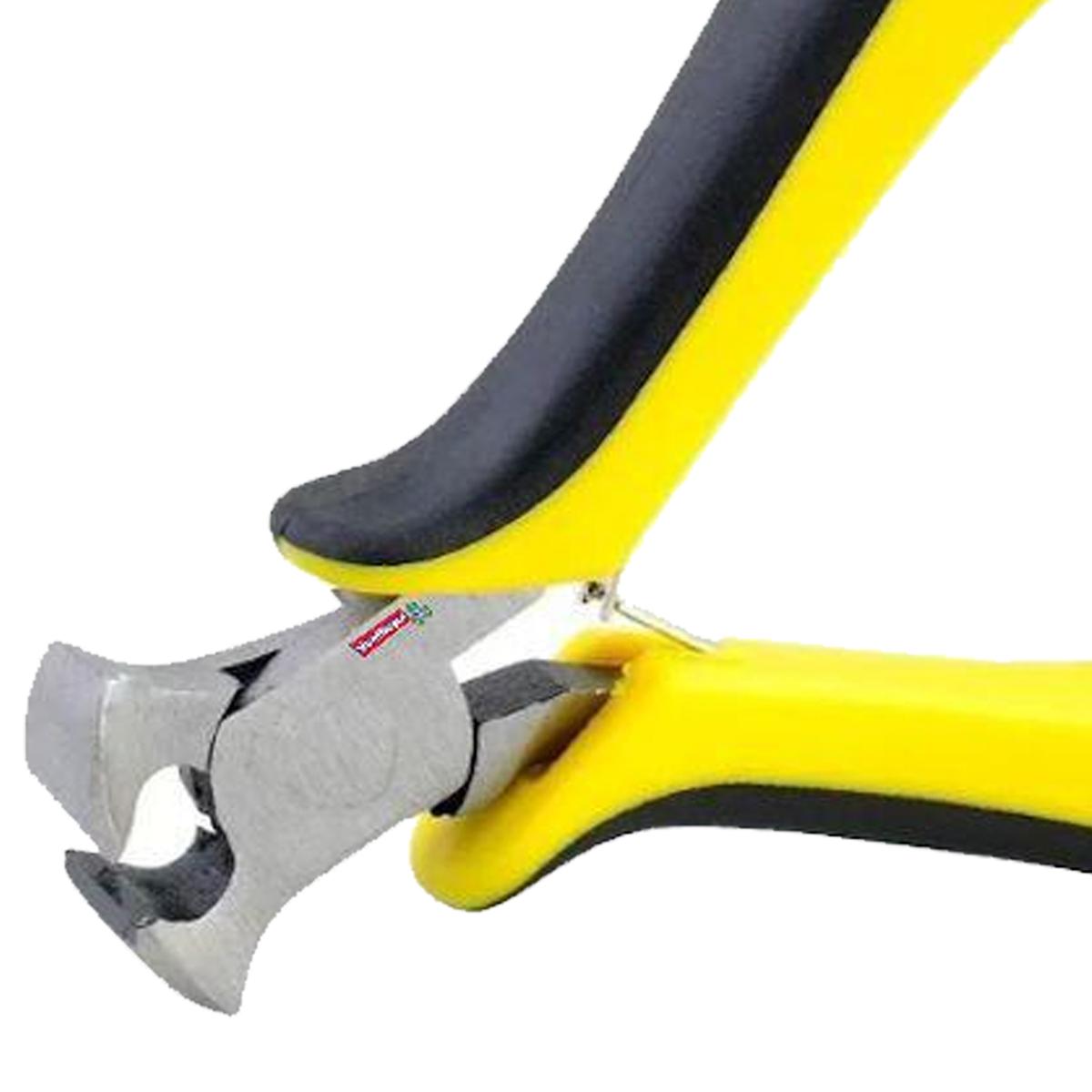 Foto 4 pulgar | Mini Pinza De Electricista Ventdepot Mxmiz-001 1 Pieza Amarillo