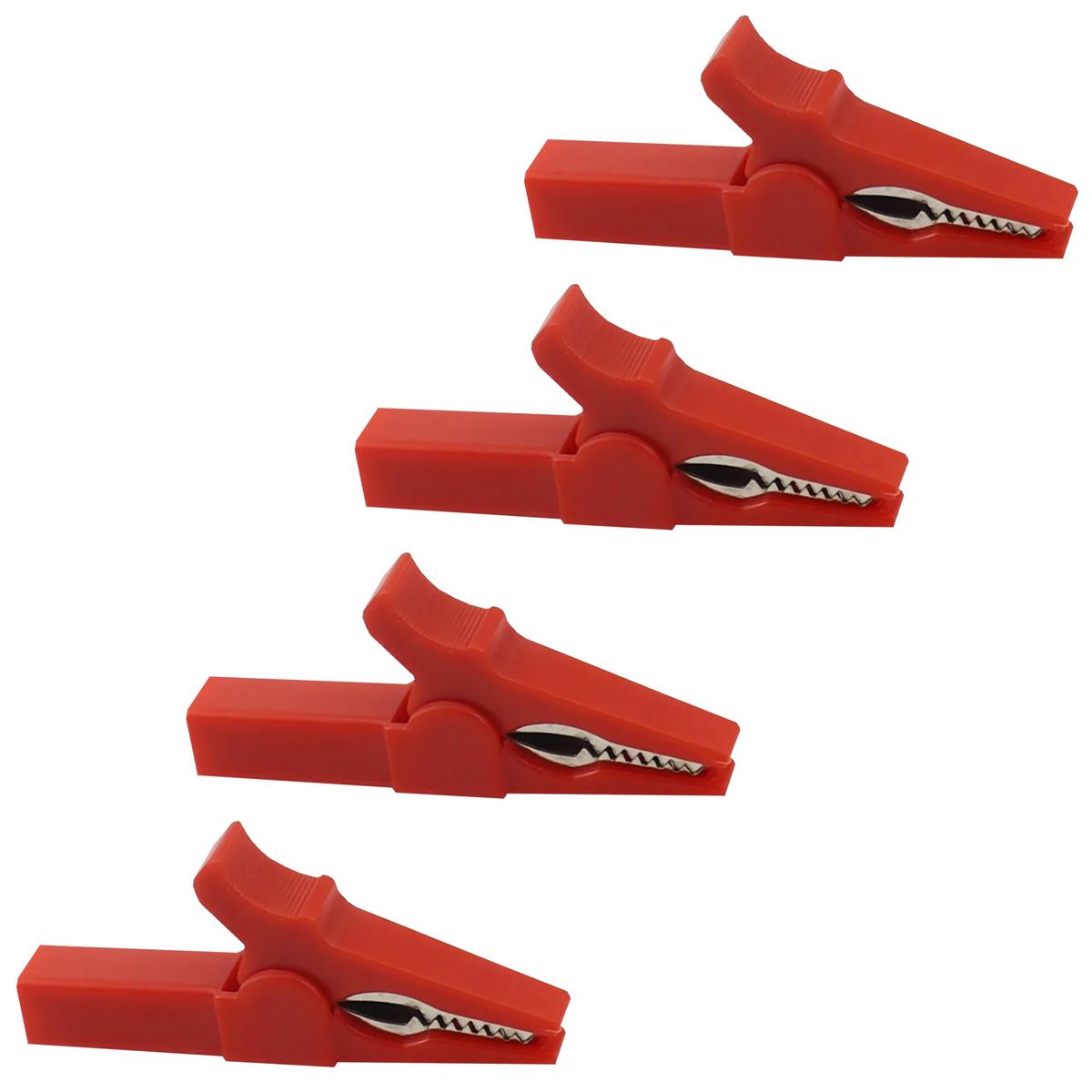 Foto 1 | Pinzas Eléctricas De Prueba Mxjen-004 Ventdepot 4 Piezas Rojo