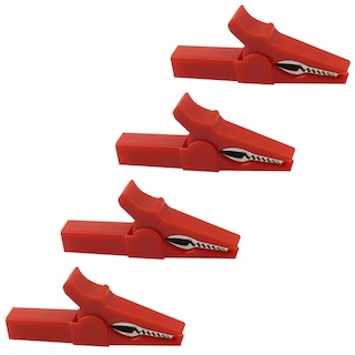 Foto 1 | Pinzas Eléctricas De Prueba Mxjen-004 Ventdepot 4 Piezas Rojo