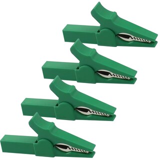 Foto 1 | Pinza Aislada De Cocodrilo Mxjer-004 Ventdepot 4 Piezas Verde