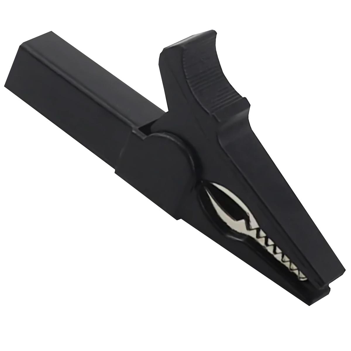Pinzas De Cocodrilo Eléctricas  Mxjel-001 Ventdepot 1 Pieza Negro