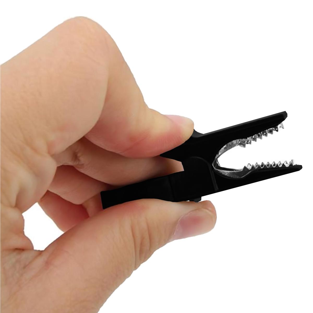 Foto 4 pulgar | Pinzas De Cocodrilo Eléctricas  Mxjel-001 Ventdepot 1 Pieza Negro