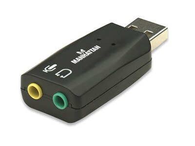 Foto 1 | Manhattan - Convertidor Usb 2.0 A Tarjeta Sonido 5.1