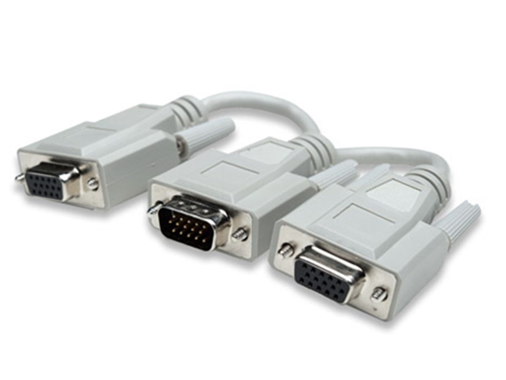 Foto 2 pulgar | Manhattan - Cable Monitor ''y'' Hd15 X 2
