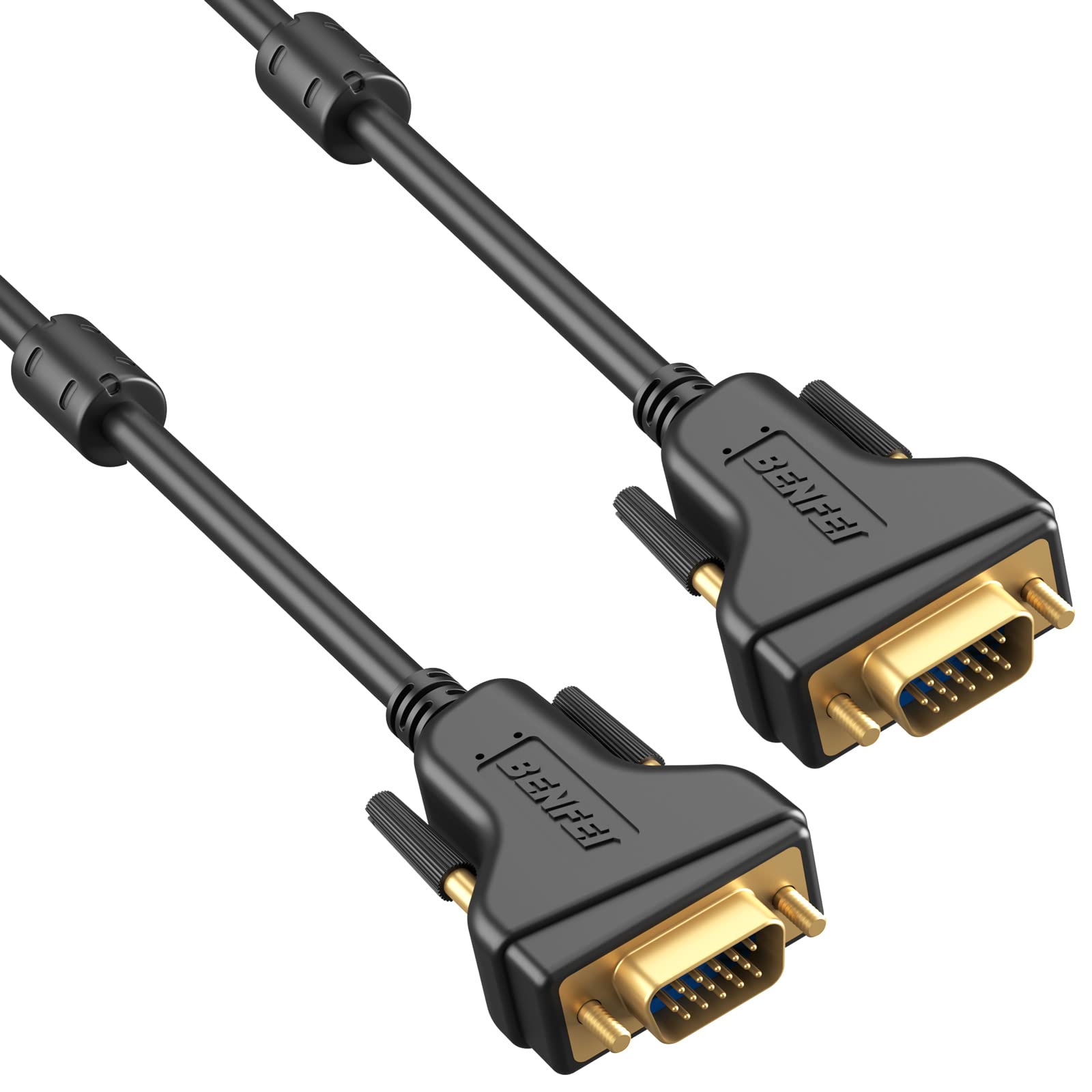 Foto 2 pulgar | Cable Vga A Vga De 3 M Benfei Vga Svga Con Ferritas - Venta Internacional.