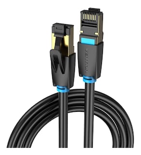Foto 1 | Cable Ethernet Vention VEIKABF color Negro Cat 8 GB Reforzado Conector RJ45 1 M